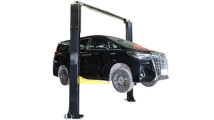 [Pre-Order] APlusLift 10,000LB 2-Post Overhead Asymmetric Single Release Car Lift with 3 Year Warranty - HW-10ASY