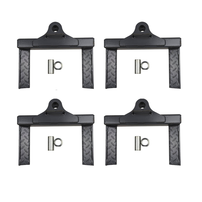 APlusLift 2-Post Car Lift Wheel Support Adapters - 4 Pieces