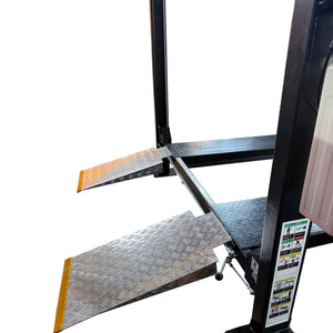 APlusLift_Falcon_9000LB_4-Post_Car_Lift_-_AP-9H_Aluminum_Ramps