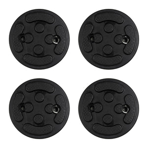 APlusLift 1 3/8", 1 1/2", and 2" Diameter Adjustable Screw Pads- 4 Pieces
