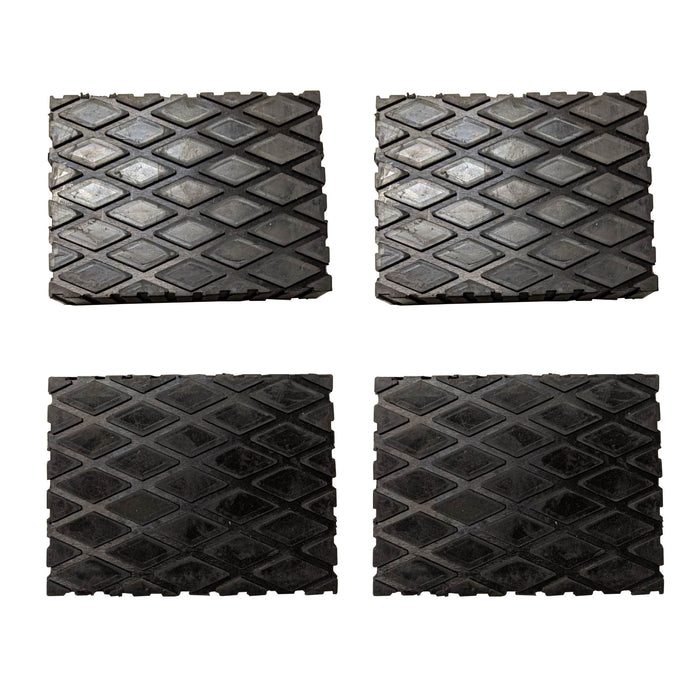 APlusLift Rubber Stack Blocks - 4 Pieces – APlusLift Official Store