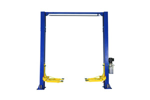 APlusLift HW-9KOH 9,000LB 2-Post Over Head Car Lift - Front View