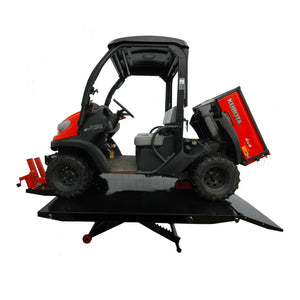 APlusLift MT1500X 48" Wide 1500LB Air Operated Lift Table for Motorcycles/Trikes/ATV