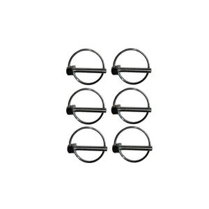 Locking pins (6 pieces) for MT1500, MT1500X, and MT1500XLT motorcycle lift tables